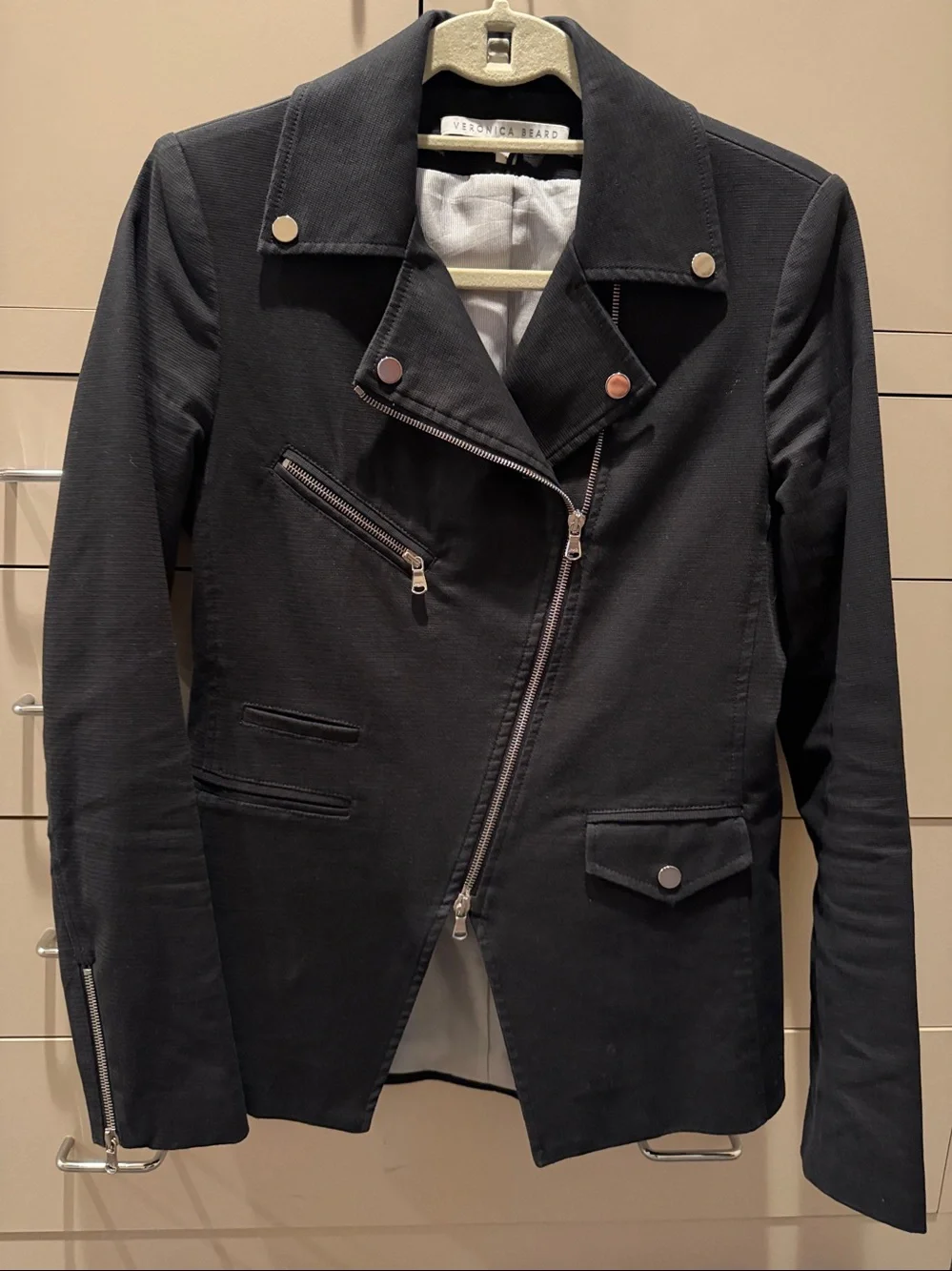 Veronica Beard Hadley Moto Dickey Jacket